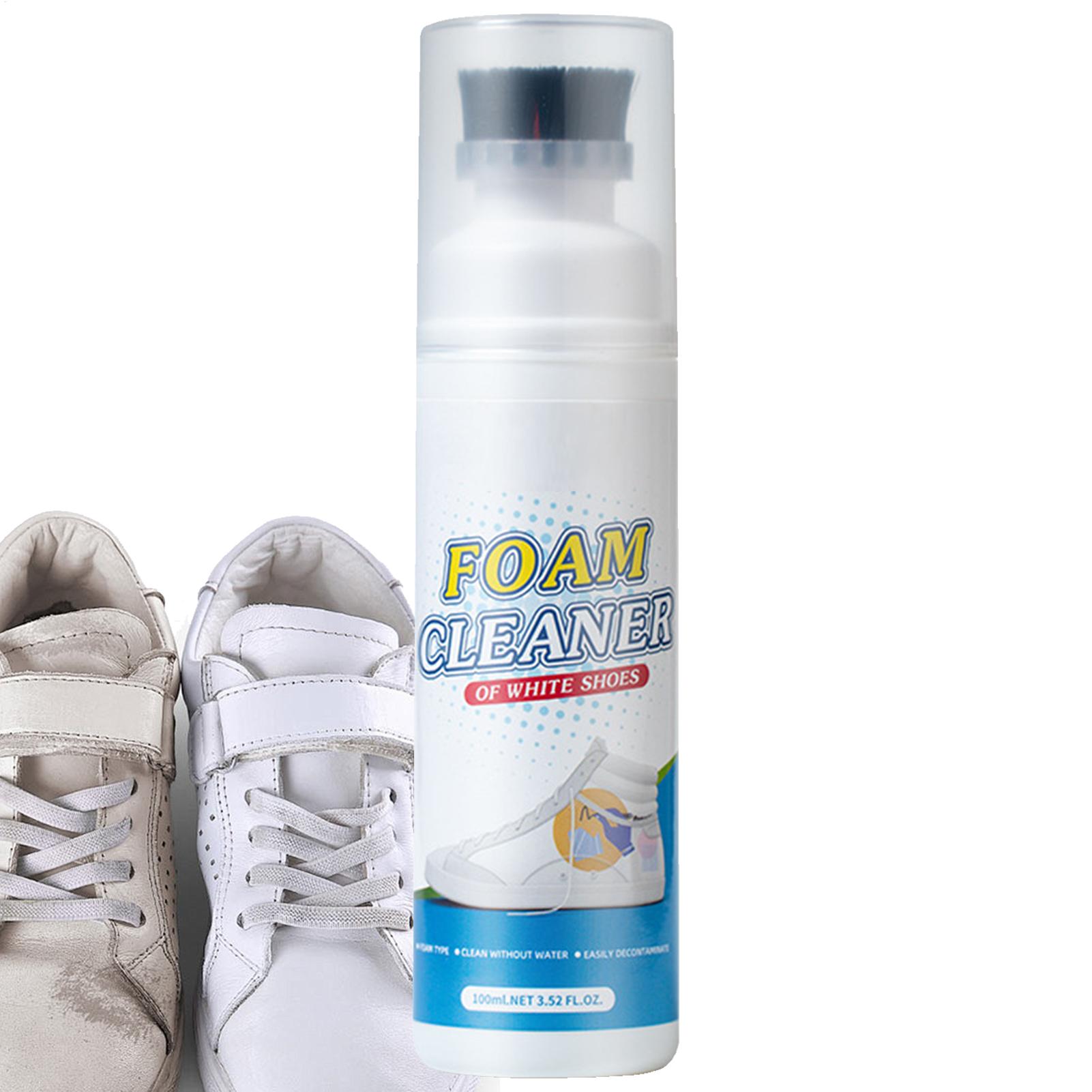 Sneaker Care Cleaning Kit - Detergente per Sneaker 100ml, Schiuma Pulente