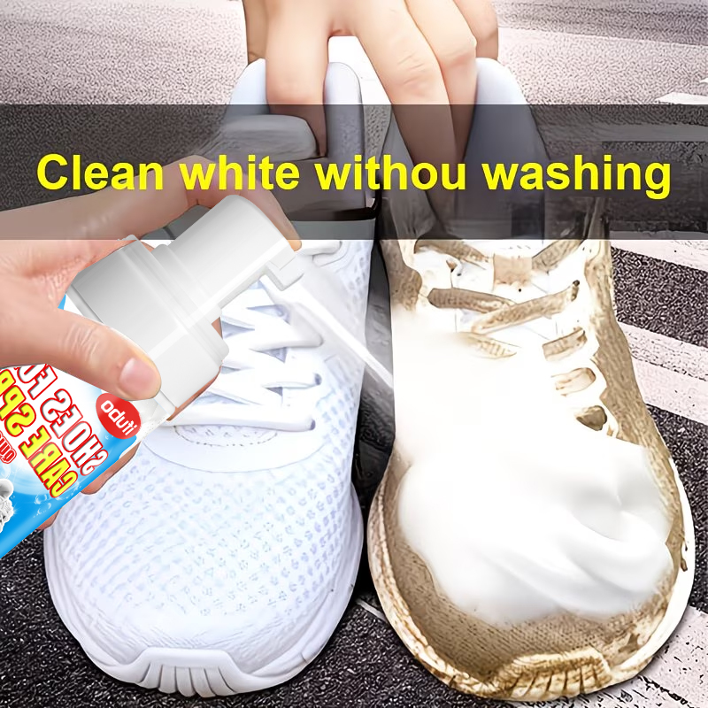 Sneaker Care Cleaning Kit - Detergente per scarpe, rimuovi macchie rapido,